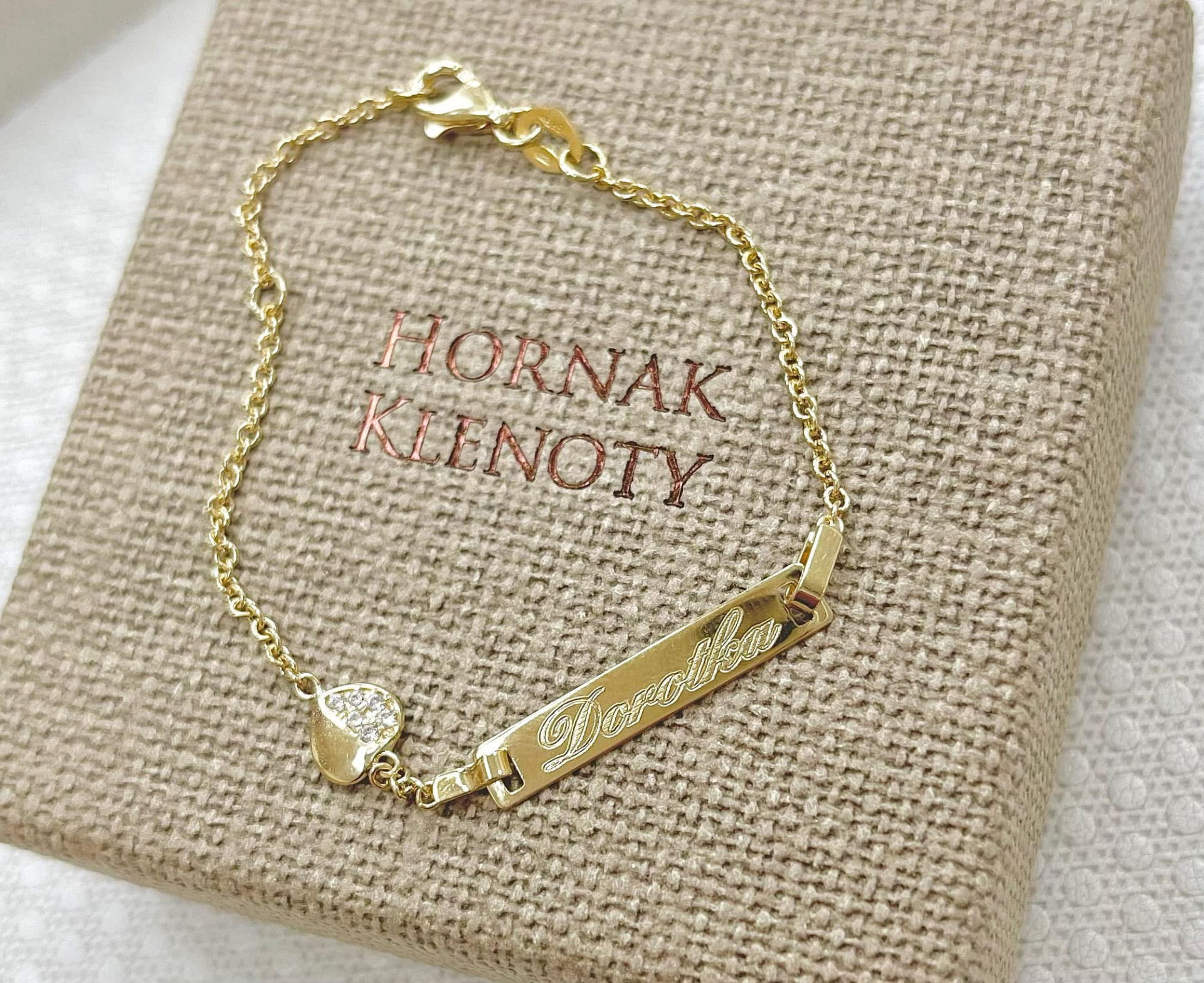 Náramok s menom Dorotka — Hornak Klenoty
